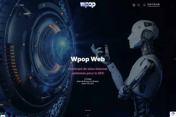 Wpop.fr : création de sites WordPress sur mesure - John Web